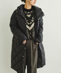 TAION　HOOD LONG DOWN JACKET