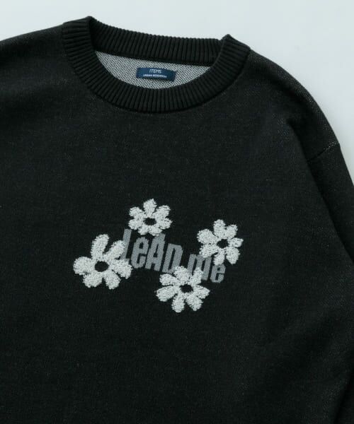URBAN RESEARCH ITEMS/アーバンリサーチ アイテムズ ループJQDニット LEAD ME BLK M URBAN RESEARCH ITEMS/アーバンリサーチ アイテムズ ループJQDニット LEAD ME BLK M