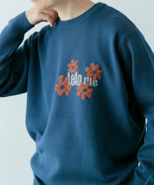 URBAN RESEARCH ITEMS/アーバンリサーチ アイテムズ ループJQDニット LEAD ME NVY M URBAN RESEARCH ITEMS/アーバンリサーチ アイテムズ ループJQDニット LEAD ME NVY M