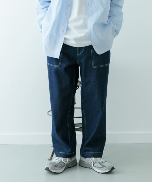 URBAN RESEARCH ITEMS/アーバンリサーチ アイテムズ ベイカーパンツ NVY M URBAN RESEARCH ITEMS/アーバンリサーチ アイテムズ ベイカーパンツ NVY M