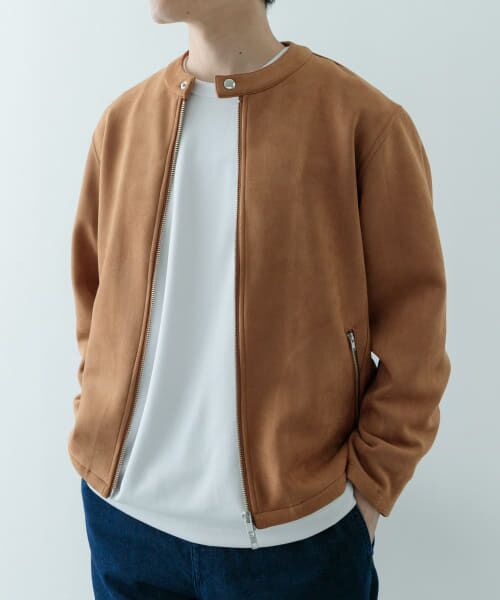 URBAN RESEARCH ITEMS/アーバンリサーチ アイテムズ F.S. シングルライダース ジャケット L.BRN L URBAN RESEARCH ITEMS/アーバンリサーチ アイテムズ F.S. シングルライダース ジャケット L.BRN L