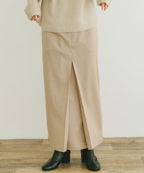 URBAN RESEARCH ITEMS/アーバンリサーチ アイテムズ ストレッチセンタータックスカート BEG FREE URBAN RESEARCH ITEMS/アーバンリサーチ アイテムズ ストレッチセンタータックスカート BEG FREE