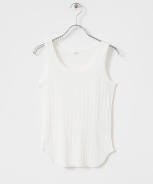 URBAN RESEARCH ITEMS/アーバンリサーチ アイテムズ クールコットンリブタンクトップ WHT FREE URBAN RESEARCH ITEMS/アーバンリサーチ アイテムズ クールコットンリブタンクトップ WHT FREE
