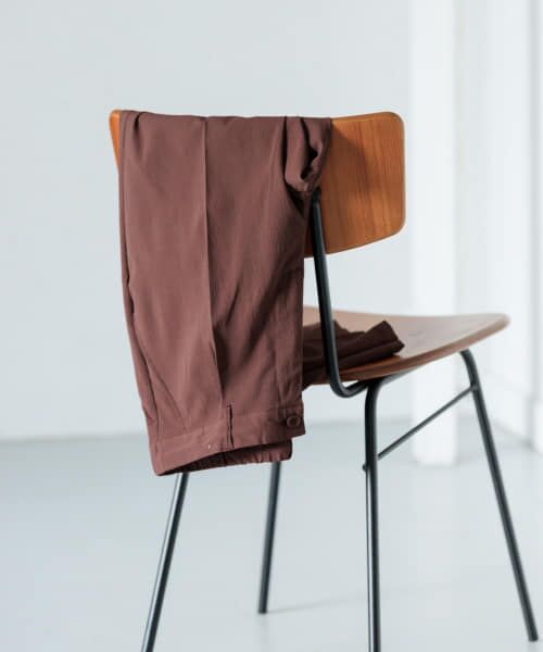 URBAN RESEARCH ITEMS/アーバンリサーチ アイテムズ 『セットアップ対応』ヨウリュウ1-tuckテーパードパンツ BRN M URBAN RESEARCH ITEMS/アーバンリサーチ アイテムズ 『セットアップ対応』ヨウリュウ1-tuckテーパードパンツ BRN M