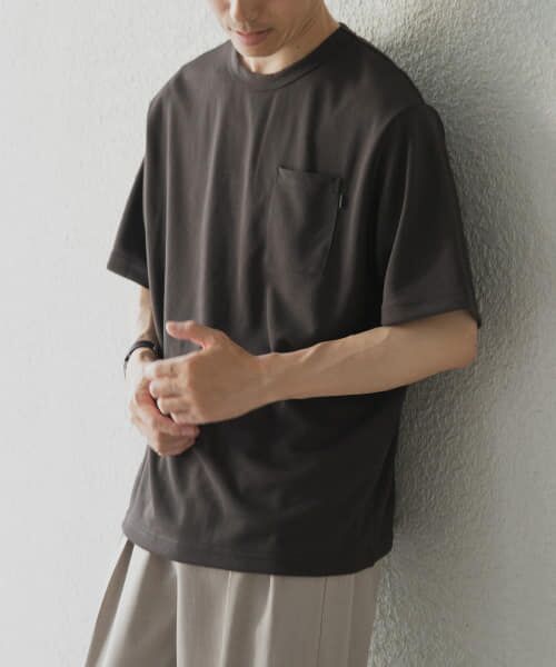 URBAN RESEARCH ITEMS/アーバンリサーチ アイテムズ 『速乾/イージーケア/UVカット』高機能ポンチショートスリーブカットソー BLK M URBAN RESEARCH ITEMS/アーバンリサーチ アイテムズ 『速乾/イージーケア/UVカット』高機能ポンチショートスリーブカットソー BLK M