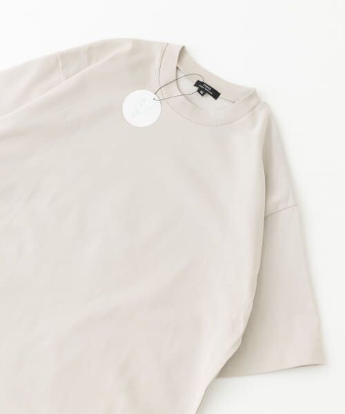 URBAN RESEARCH ITEMS/アーバンリサーチ アイテムズ 接触冷感シルケットクルーネックTシャツ GREIGE L URBAN RESEARCH ITEMS/アーバンリサーチ アイテムズ 接触冷感シルケットクルーネックTシャツ GREIGE L