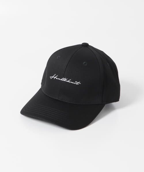 URBAN RESEARCH ITEMS/アーバンリサーチ アイテムズ Healthknit ロゴ刺繍CAP BLK - URBAN RESEARCH ITEMS/アーバンリサーチ アイテムズ Healthknit ロゴ刺繍CAP BLK -