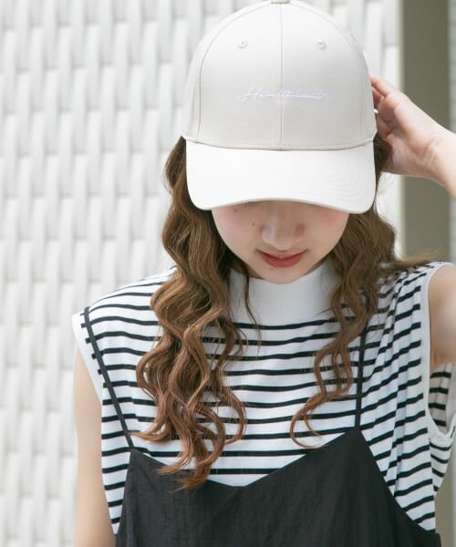 URBAN RESEARCH ITEMS/アーバンリサーチ アイテムズ Healthknit ロゴ刺繍CAP BEG - URBAN RESEARCH ITEMS/アーバンリサーチ アイテムズ Healthknit ロゴ刺繍CAP BEG -