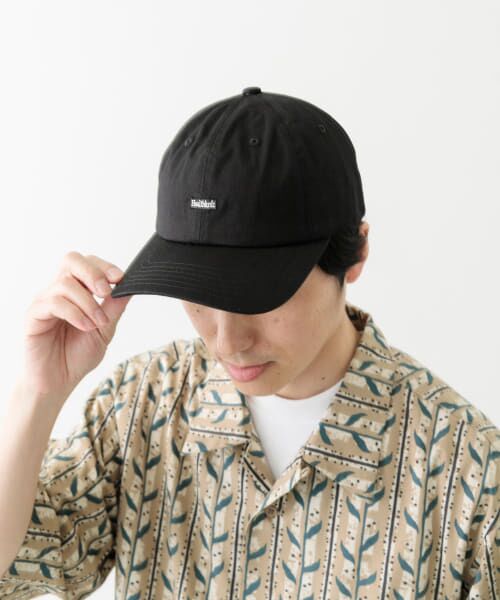 URBAN RESEARCH ITEMS/アーバンリサーチ アイテムズ Healthknit ワンポイント刺繍CAP BLK - URBAN RESEARCH ITEMS/アーバンリサーチ アイテムズ Healthknit ワンポイント刺繍CAP BLK -