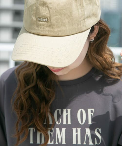 URBAN RESEARCH ITEMS/アーバンリサーチ アイテムズ Healthknit ワンポイント刺繍CAP BEG - URBAN RESEARCH ITEMS/アーバンリサーチ アイテムズ Healthknit ワンポイント刺繍CAP BEG -