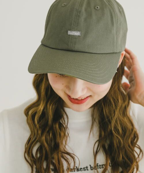 URBAN RESEARCH ITEMS/アーバンリサーチ アイテムズ Healthknit ワンポイント刺繍CAP KHK - URBAN RESEARCH ITEMS/アーバンリサーチ アイテムズ Healthknit ワンポイント刺繍CAP KHK -