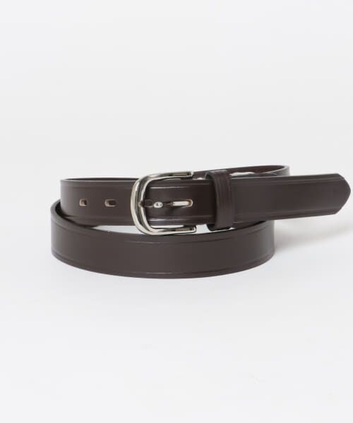 URBAN RESEARCH ITEMS/アーバンリサーチ アイテムズ U.O.Leather Belt D.BROWN - URBAN RESEARCH ITEMS/アーバンリサーチ アイテムズ U.O.Leather Belt D.BROWN -