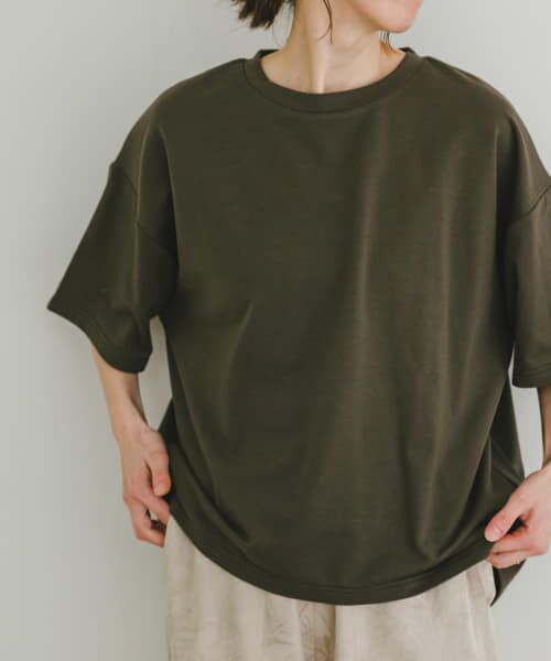 URBAN RESEARCH ITEMS/アーバンリサーチ アイテムズ ビッグシルエットハンソデTシャツ BRN FREE URBAN RESEARCH ITEMS/アーバンリサーチ アイテムズ ビッグシルエットハンソデTシャツ BRN FREE