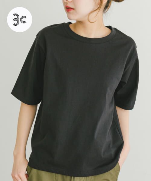 URBAN RESEARCH ITEMS/アーバンリサーチ アイテムズ ベーシック半袖Tシャツ BLK FREE URBAN RESEARCH ITEMS/アーバンリサーチ アイテムズ ベーシック半袖Tシャツ BLK FREE