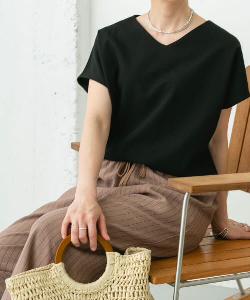 URBAN RESEARCH ITEMS/アーバンリサーチ アイテムズ カットミラノフレンチプルオーバー BLK FREE URBAN RESEARCH ITEMS/アーバンリサーチ アイテムズ カットミラノフレンチプルオーバー BLK FREE