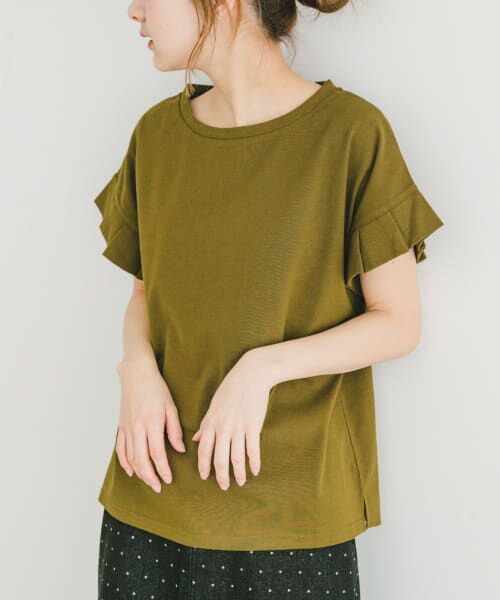 URBAN RESEARCH ITEMS/アーバンリサーチ アイテムズ オリガミタックTシャツ KHK FREE URBAN RESEARCH ITEMS/アーバンリサーチ アイテムズ オリガミタックTシャツ KHK FREE