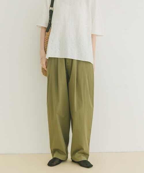 URBAN RESEARCH ITEMS/アーバンリサーチ アイテムズ ナイロンコクーンパンツ KHK FREE URBAN RESEARCH ITEMS/アーバンリサーチ アイテムズ ナイロンコクーンパンツ KHK FREE