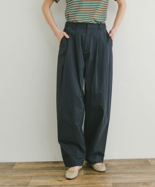 URBAN RESEARCH ITEMS/アーバンリサーチ アイテムズ ナイロンコクーンパンツ NVY FREE URBAN RESEARCH ITEMS/アーバンリサーチ アイテムズ ナイロンコクーンパンツ NVY FREE