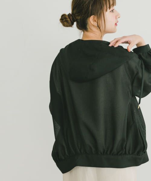 URBAN RESEARCH ITEMS/アーバンリサーチ アイテムズ メッシュマウンテンパーカー BLK FREE URBAN RESEARCH ITEMS/アーバンリサーチ アイテムズ メッシュマウンテンパーカー BLK FREE