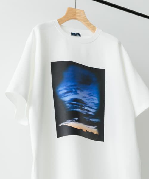 URBAN RESEARCH ITEMS/アーバンリサーチ アイテムズ Art Graphic ポンチTシャツ Dawn WHT L URBAN RESEARCH ITEMS/アーバンリサーチ アイテムズ Art Graphic ポンチTシャツ Dawn WHT L