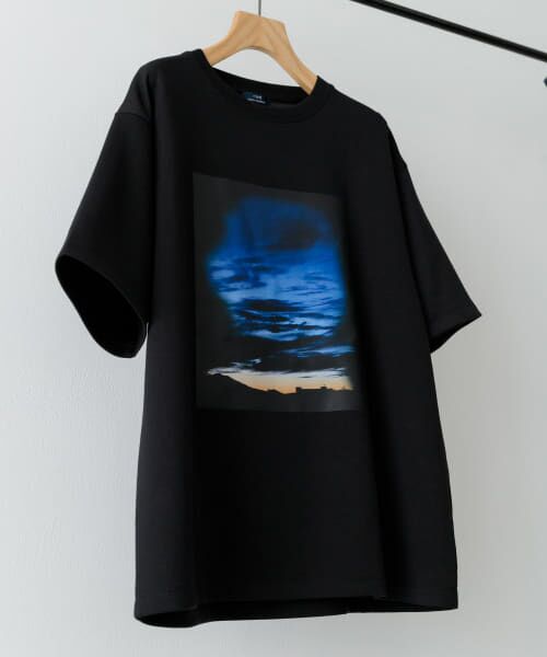 URBAN RESEARCH ITEMS/アーバンリサーチ アイテムズ Art Graphic ポンチTシャツ Dawn BLK M URBAN RESEARCH ITEMS/アーバンリサーチ アイテムズ Art Graphic ポンチTシャツ Dawn BLK M