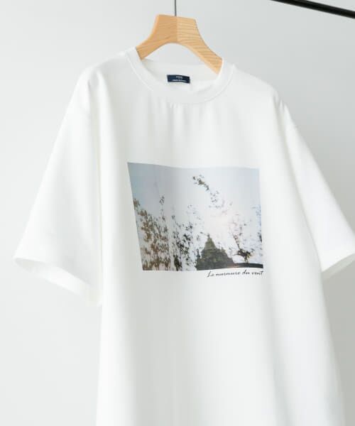 URBAN RESEARCH ITEMS/アーバンリサーチ アイテムズ Art Graphic ポンチTシャツ Wind WHT L URBAN RESEARCH ITEMS/アーバンリサーチ アイテムズ Art Graphic ポンチTシャツ Wind WHT L