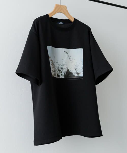 URBAN RESEARCH ITEMS/アーバンリサーチ アイテムズ Art Graphic ポンチTシャツ Wind BLK M URBAN RESEARCH ITEMS/アーバンリサーチ アイテムズ Art Graphic ポンチTシャツ Wind BLK M