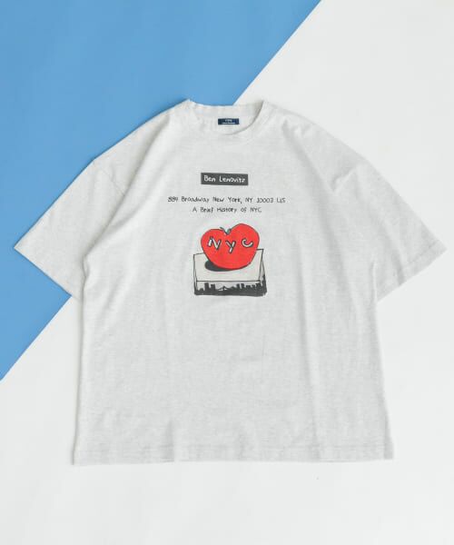 URBAN RESEARCH ITEMS/アーバンリサーチ アイテムズ BEN LENOVITZ Fruit Print T-shirts APPLE GRY M URBAN RESEARCH ITEMS/アーバンリサーチ アイテムズ BEN LENOVITZ Fruit Print T-shirts APPLE GRY M