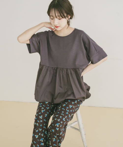 ポンチドッキング半袖トップス （Tシャツ）｜URBAN RESEARCH