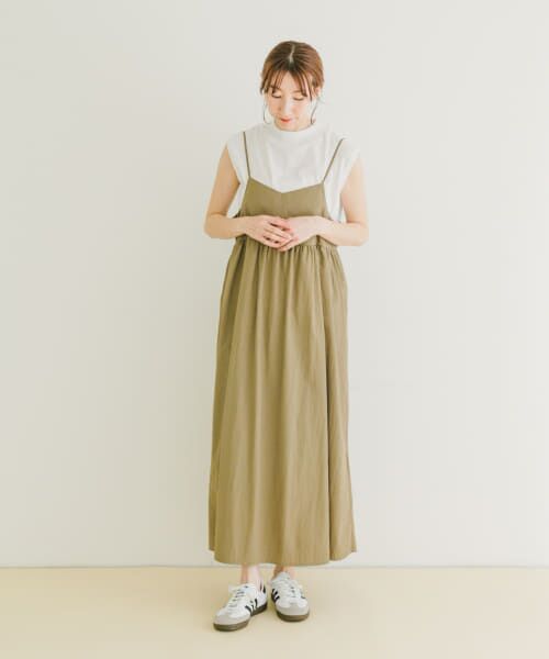 フレンチTシャツ×キャミワンピースセット （ワンピース）｜URBAN