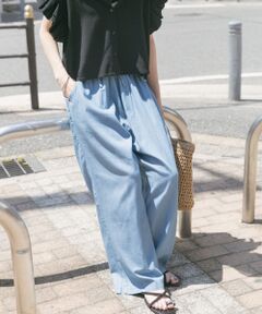 セール】 SHIPS Primary Navy Label:ストレートデニム （デニム