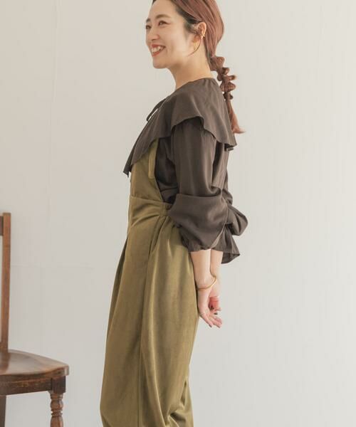 URBAN RESEARCH ITEMS / アーバンリサーチ アイテムズ サロペット・オールインワン | ベロアコールサロペット | 詳細2