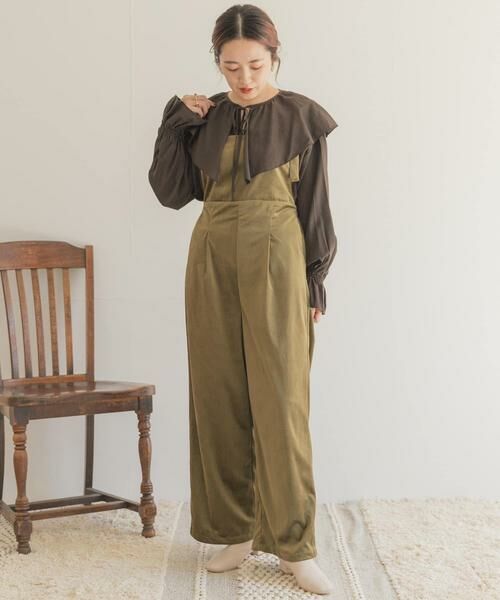 URBAN RESEARCH ITEMS / アーバンリサーチ アイテムズ サロペット・オールインワン | ベロアコールサロペット | 詳細3