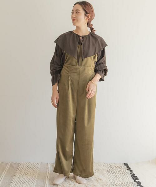 URBAN RESEARCH ITEMS / アーバンリサーチ アイテムズ サロペット・オールインワン | ベロアコールサロペット | 詳細5