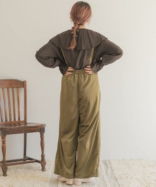 URBAN RESEARCH ITEMS / アーバンリサーチ アイテムズ サロペット・オールインワン | ベロアコールサロペット | 詳細6