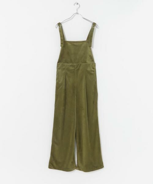 URBAN RESEARCH ITEMS / アーバンリサーチ アイテムズ サロペット・オールインワン | ベロアコールサロペット | 詳細7