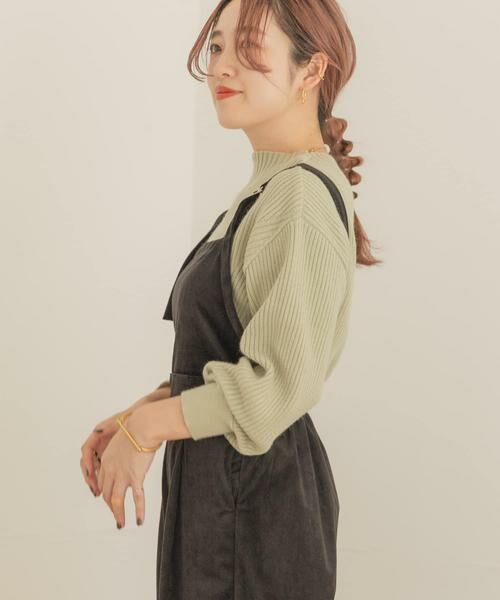 URBAN RESEARCH ITEMS / アーバンリサーチ アイテムズ サロペット・オールインワン | ベロアコールサロペット | 詳細9