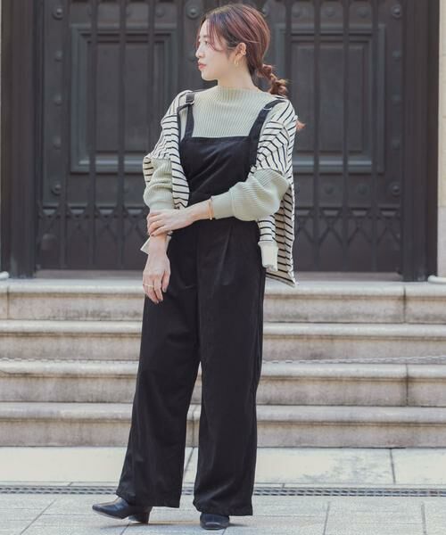 URBAN RESEARCH ITEMS / アーバンリサーチ アイテムズ サロペット・オールインワン | ベロアコールサロペット | 詳細18