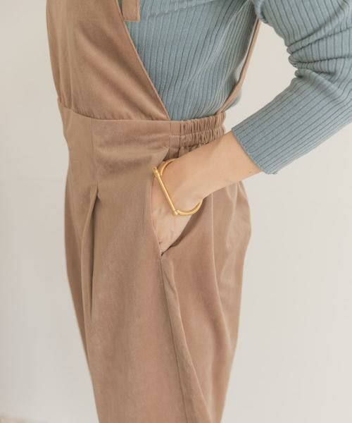 URBAN RESEARCH ITEMS / アーバンリサーチ アイテムズ サロペット・オールインワン | ベロアコールサロペット | 詳細29