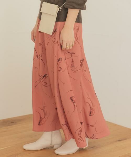 URBAN RESEARCH ITEMS / アーバンリサーチ アイテムズ スカート | マーブルフレアスカート | 詳細1