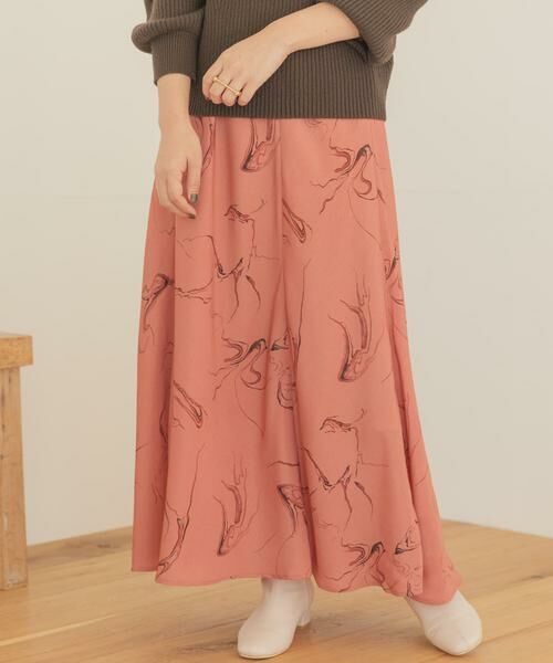 URBAN RESEARCH ITEMS / アーバンリサーチ アイテムズ スカート | マーブルフレアスカート | 詳細3