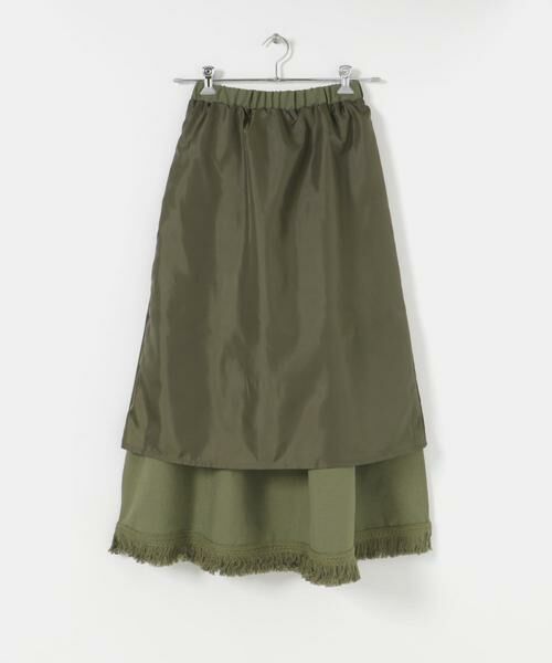 URBAN RESEARCH ITEMS / アーバンリサーチ アイテムズ スカート | ティアードフリンジスカート | 詳細8