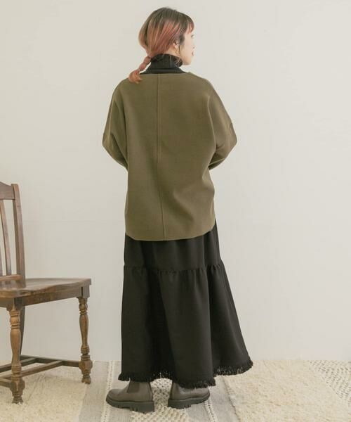 URBAN RESEARCH ITEMS / アーバンリサーチ アイテムズ スカート | ティアードフリンジスカート | 詳細15