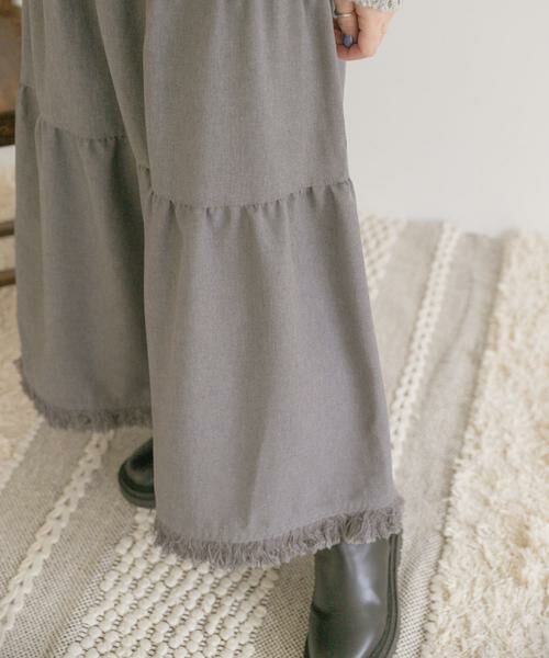URBAN RESEARCH ITEMS / アーバンリサーチ アイテムズ スカート | ティアードフリンジスカート | 詳細19