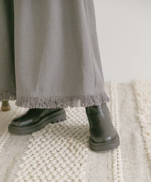 URBAN RESEARCH ITEMS / アーバンリサーチ アイテムズ スカート | ティアードフリンジスカート | 詳細20