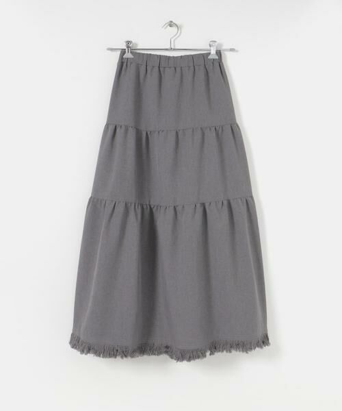 URBAN RESEARCH ITEMS / アーバンリサーチ アイテムズ スカート | ティアードフリンジスカート | 詳細25