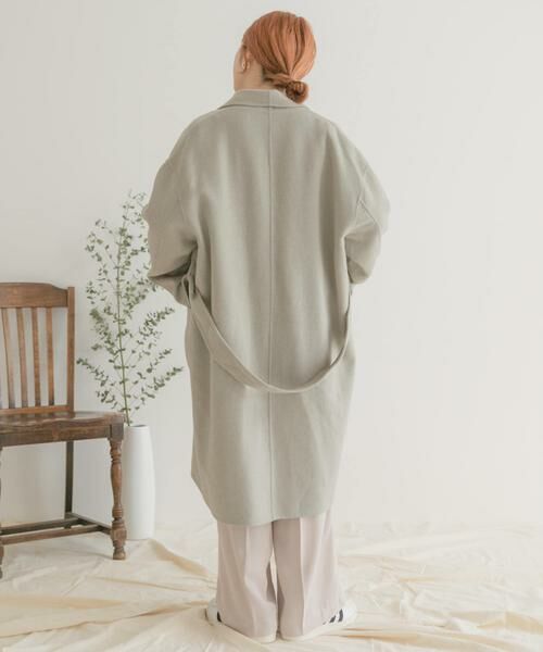 URBAN RESEARCH ITEMS / アーバンリサーチ アイテムズ その他アウター | リバーウールショールカラーコート | 詳細4