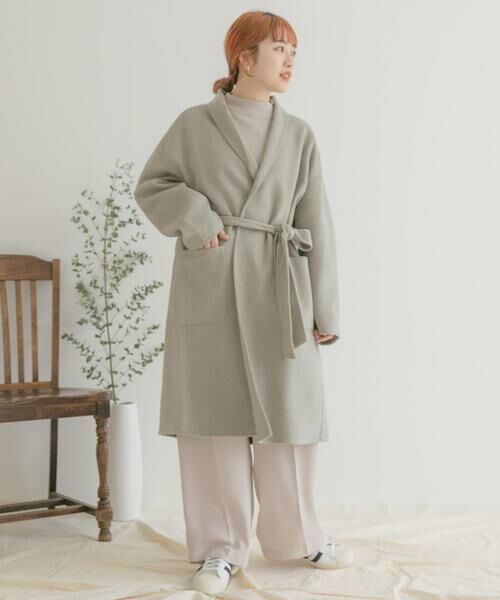 URBAN RESEARCH ITEMS / アーバンリサーチ アイテムズ その他アウター | リバーウールショールカラーコート | 詳細5