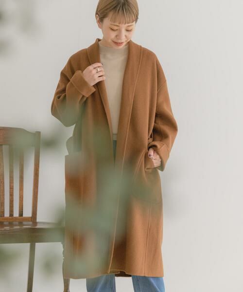 URBAN RESEARCH ITEMS / アーバンリサーチ アイテムズ その他アウター | リバーウールショールカラーコート | 詳細7