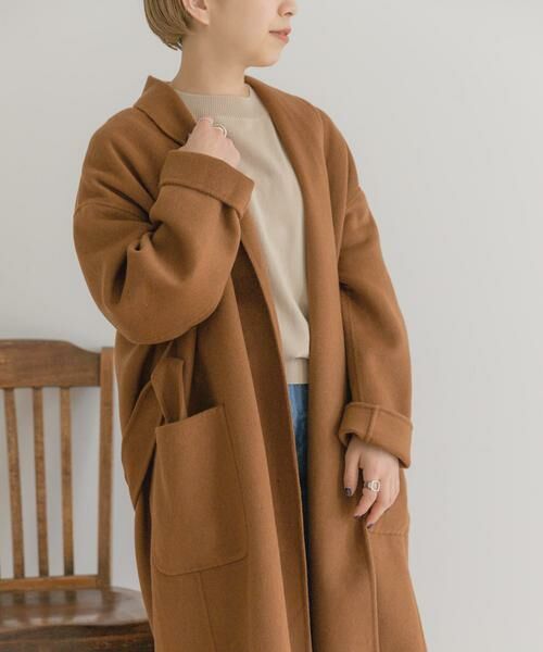 URBAN RESEARCH ITEMS / アーバンリサーチ アイテムズ その他アウター | リバーウールショールカラーコート | 詳細8